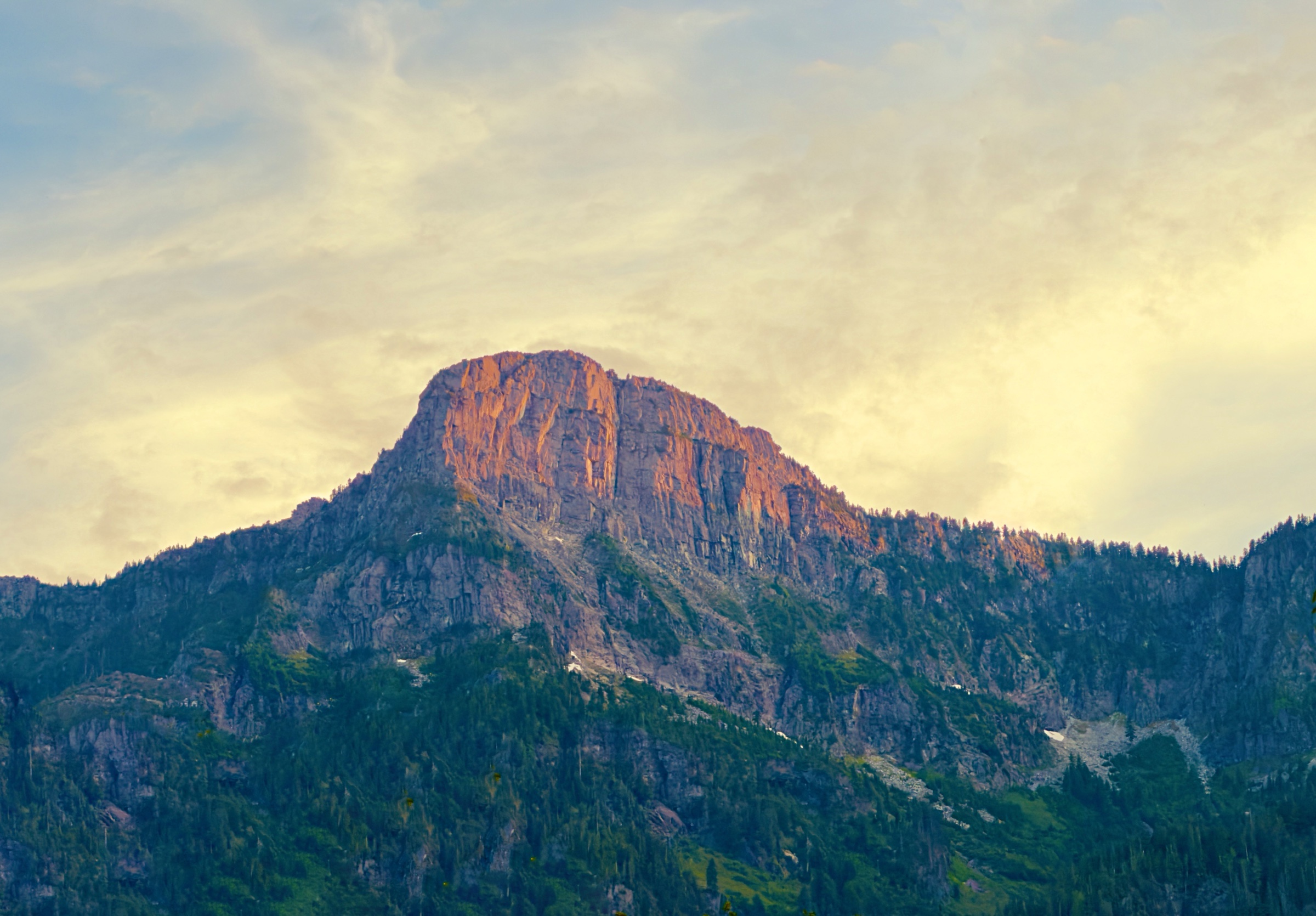 Mt. Index at Sunset