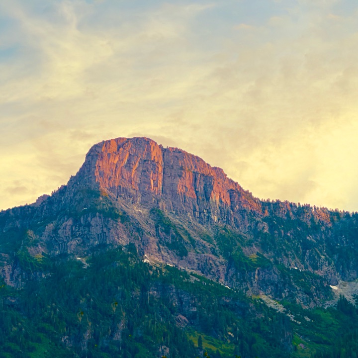 Mt. Index at Sunset